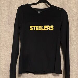 Steelers Black Long Sleeve Shirt